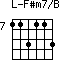 F#m7/B=113113_7