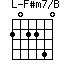 F#m7/B=202240_1