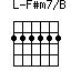 F#m7/B=222222_1