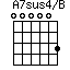 A7sus4/B=000003_1