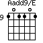 Aadd9/E=101101_9