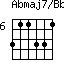 Abmaj7/Bb=311331_6