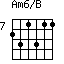 Am6/B=231311_7