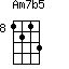 Am7b5=1213_8