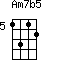 Am7b5=1312_5