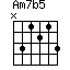 Am7b5=N31213_1