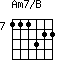 Am7/B=111322_7