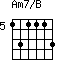 Am7/B=131113_5