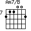 Am7/B=211002_7