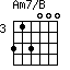 Am7/B=313000_3