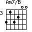 Am7/B=313200_3