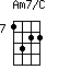 Am7/C=1322_7