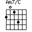 Am7/C=2013_1