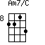Am7/C=2213_8