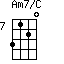 Am7/C=3120_7