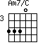 Am7/C=3330_3