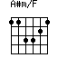 A#m/F=113321_1