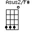 Asus2/F#=4440_1