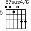 B7sus4/G=001033_5