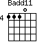 Badd11=1110_4