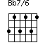 Bb7/6=313131_1