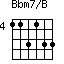 Bbm7/B=113133_4