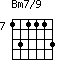 Bm7/9=131113_7