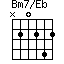 Bm7/Eb=N20242_1