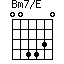 Bm7/E=004430_1