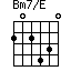 Bm7/E=202430_1