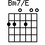 Bm7/E=220200_1