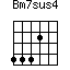 Bm7sus4=4442_1
