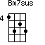 Bm7sus=1323_4