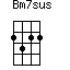 Bm7sus=2322_1