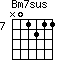 Bm7sus=N01211_7