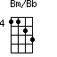 Bm/Bb=1123_4