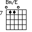 Bm/E=0110_7