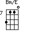 Bm/E=3110_7