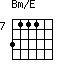 Bm/E=3111_7