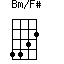 Bm/F#=4432_1