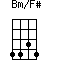 Bm/F#=4434_1