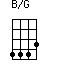 B/G=4443_1