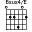 Bsus4/E=022402_1