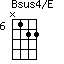 Bsus4/E=N122_6
