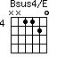 Bsus4/E=NN1120_4