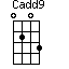 Cadd9=0203_1