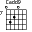 Cadd9=0320_7