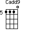 Cadd9=1110_5