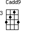Cadd9=3213_3
