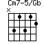 Cm7-5/Gb=N31312_1